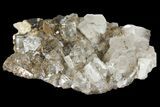 Transparent Columnar Calcite Crystal Cluster - China #163994-2